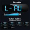 Humidity Display LED Digital Wall Clock Electronic Alarm Clock  Wall-mounted Decoration