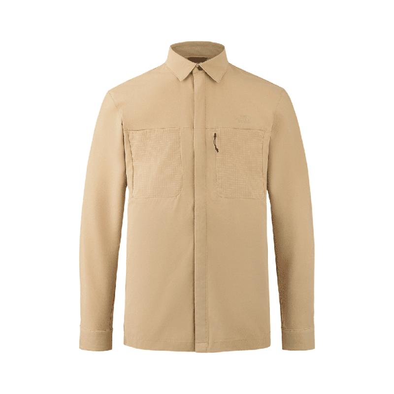 The North Face LIGHTRANGE SS25 Shirt Men's Stone Tan NF0A8DFZ-LK5