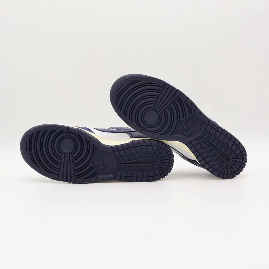FN7197-100 Nike Dunk Low PRM Midnight Vintage Navy White Coconut Milk (Women's)
