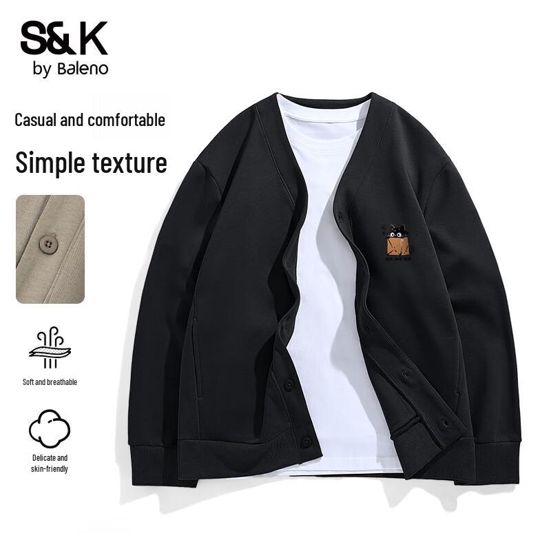 Baleno S&K Series Men s Casual Cardigan Jacket 3XL