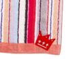 Imabari Towel Face 28 x Towel, Multi-Stripe, Kids, Orange, Approx. 65cm, MM0802-0100-41
