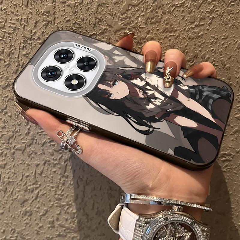 Anime S-Sakurajima M-Mais Frosted Case for Xiaomi Redmi Note 14 13 12 10 Pro Plus 11S 14C 13C 12C 9C 11S K70 K60 A2 A1 Cover