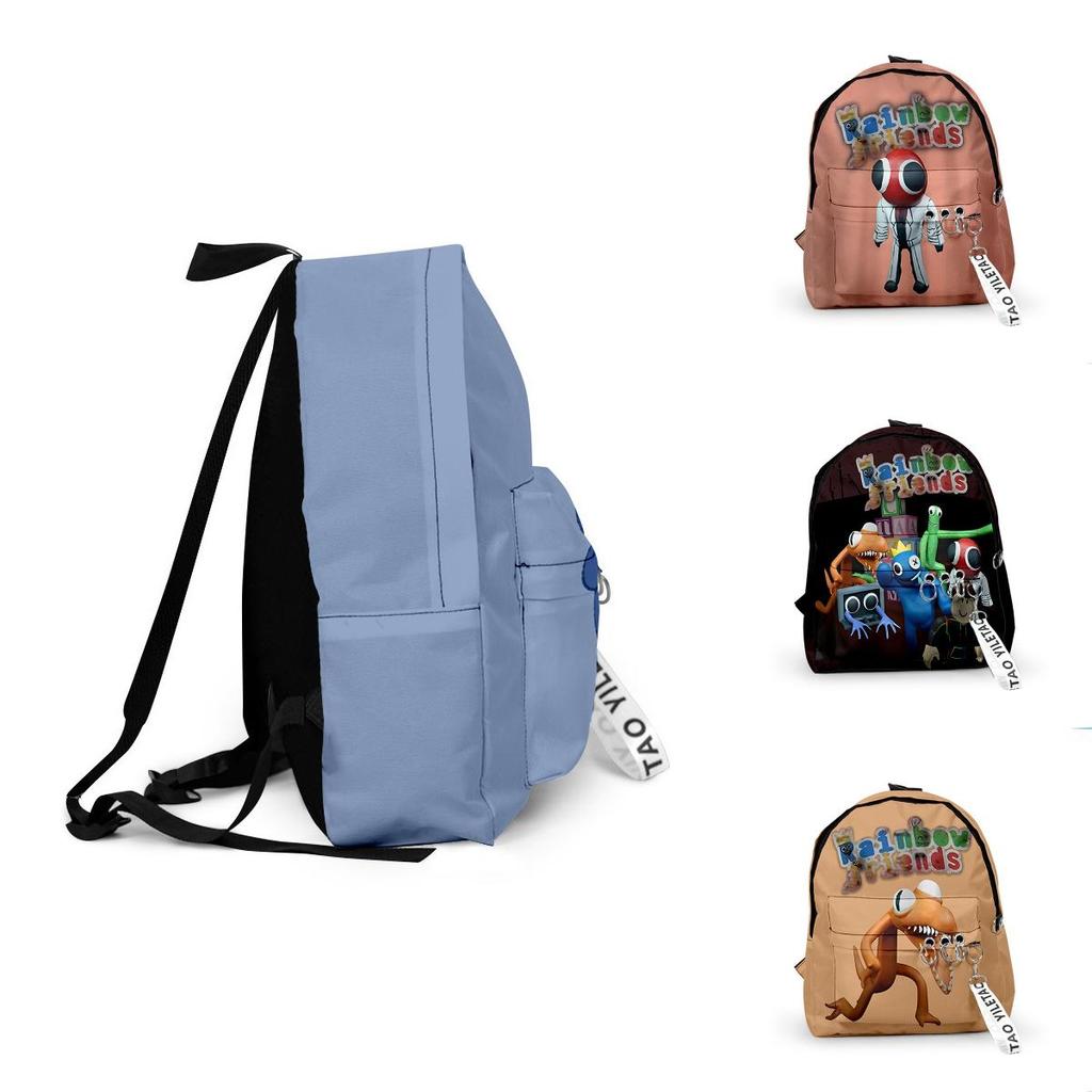 Roblox Rainbow Friends Durable Polyester Backpack Rucksack Schoolbag Travel Xmas Gift
