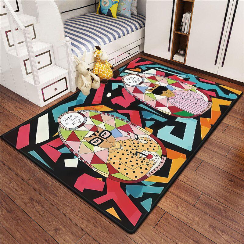 Anime Home decorations home entrance carpet living room carpet large Bedroom Mat Non-slip room decorations carpet for baby