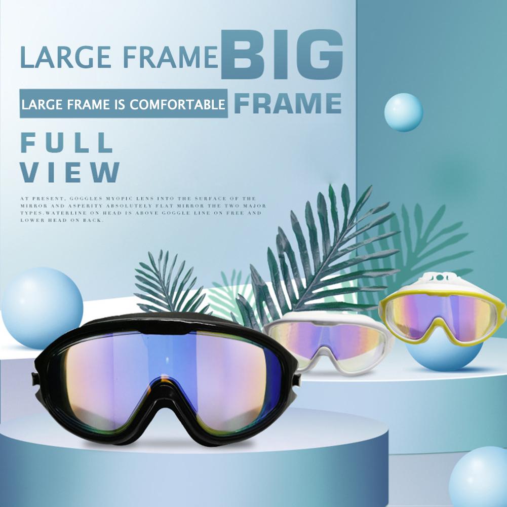 Anti-fog Swimming Goggles Anti-ultraviolet Mirror Swim Goggles Safe Optical Swimming Binoculars Goggles Swimming Accessories