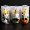 Flexible Resin Mold Dwarf Shape Ornament Molds Easy Releasing Silicone Texture for Epoxy Crafts Creative Wall Decoration