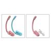Portable Mini LED Book Night 3 Light Color Adjustable Brightness Clip-On Study Reading Lamp For Travel Bedroom Reading