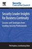 Kniha Security Leader Insights for Business Continuity : Lessons and Strategies from Leading Security Professionals