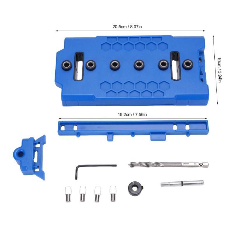 Shelf Pin Jig ABS Shelf Pin Drill Guide Woodworking Drilling Tools For Precise Straight Holes