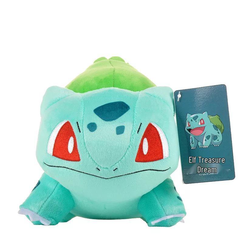 Oryginalne pluszowe lalki Pokémon: Pikachu, Gengar, Duży Squirtle, Charmander, Eevee, Lalka z automatu z chwytakiem
