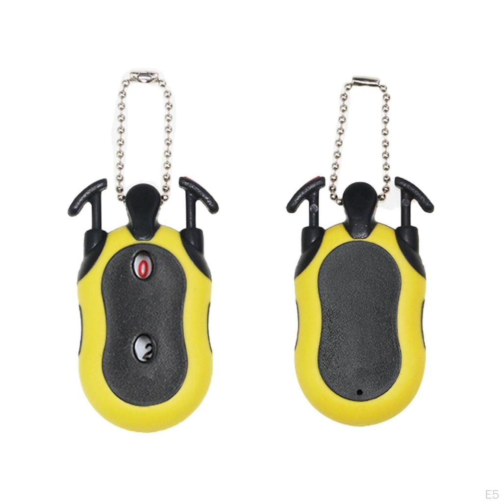 Counter Golf Stroke Shot Putt Tally Keeper Number with Key Chain, Pack of 2