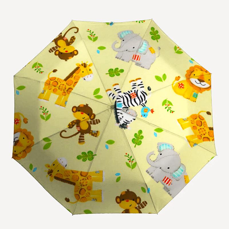 

1pc Safari Creatures Umbrella - Portable Home Essential, Durable Iron Frame with Rod Structure, Fashion Lovers yy250910040