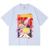 230 Gsm 100% Cotton Chainsaw Man V26 Print Unisex Heavy Cotton T Shirt