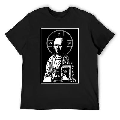 David Foster Wallace T-Shirt Cotton Graphic Tees Topping Anime Figures T-shirt Men