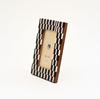 Mosaic Brown Resin Photo Frame – Handcrafted Decorative Frame for Memories