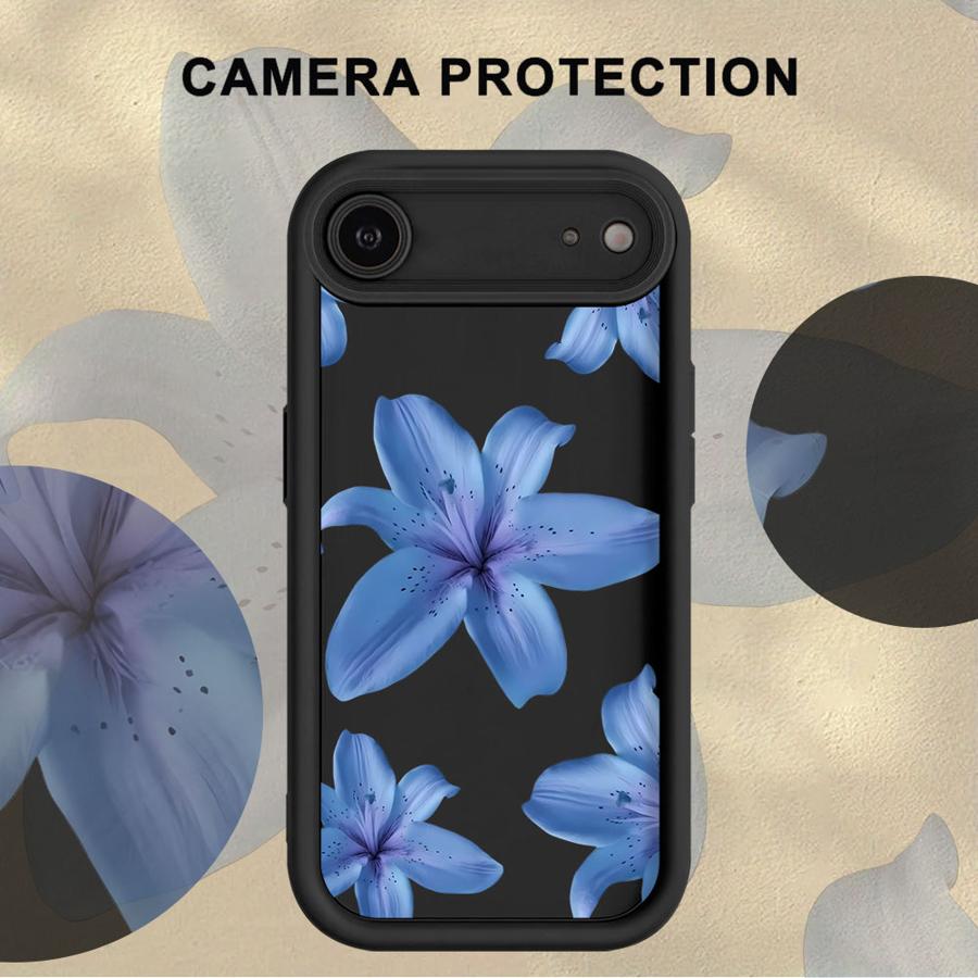 Case for iPhone 17 Pro Max 12 Pro 15 Plus Air 16 14 13 11 Phone Cover Cartoon Flower Pattern