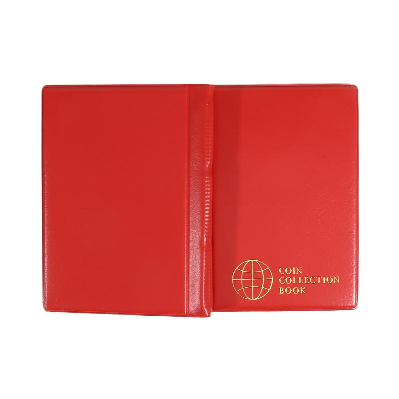 

108 Coins Collection Penny Storage Commemorative Protection Collection Album Numismatic Album красный