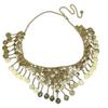 Mary Bohemian metal round sequined fringed waist chain, feminine fashion belly dance belt
