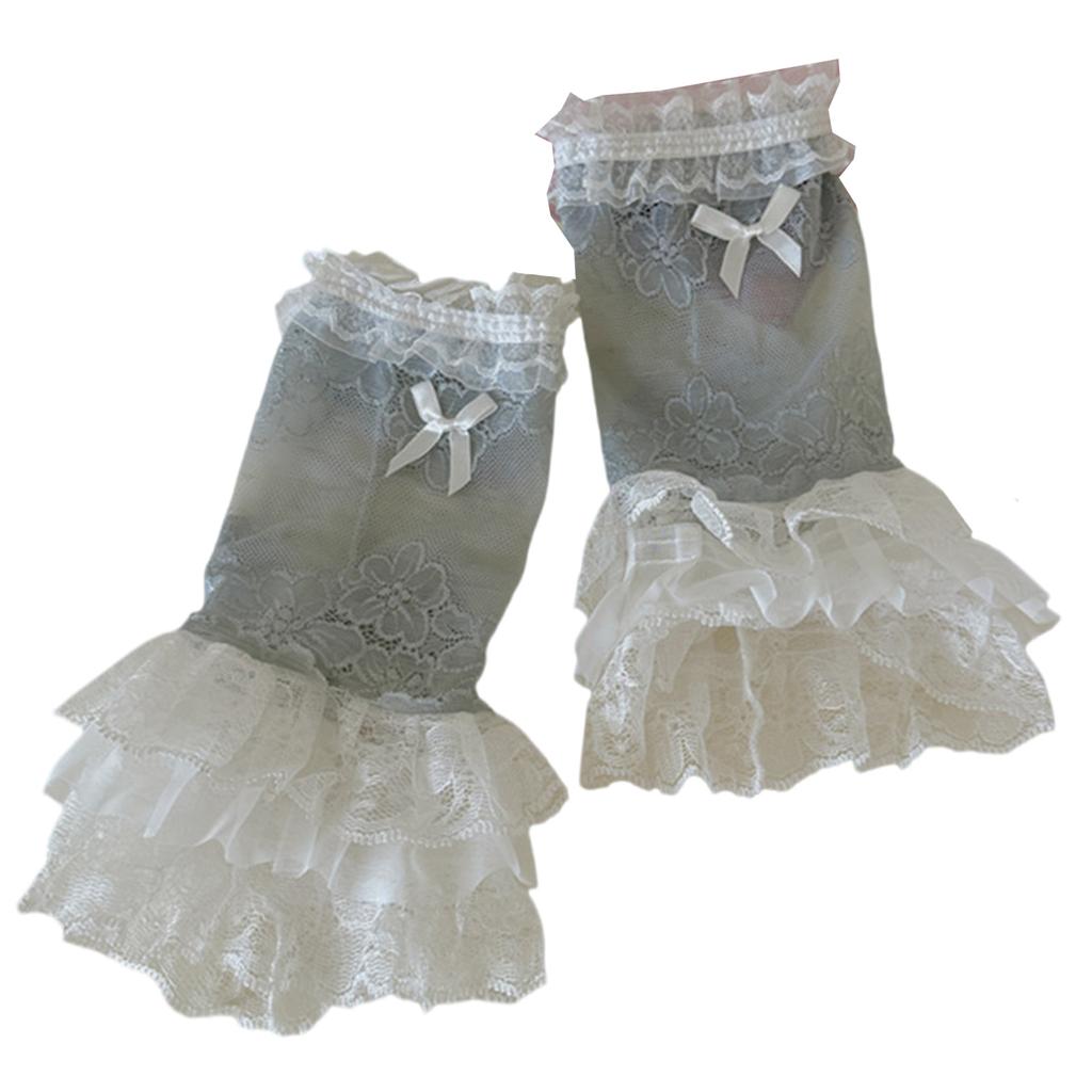 Elegant Lace Gloves With Rhinestone Bow Decor For Weddings Parties And Daily Outfits Soft Nylon Arm Sleeves