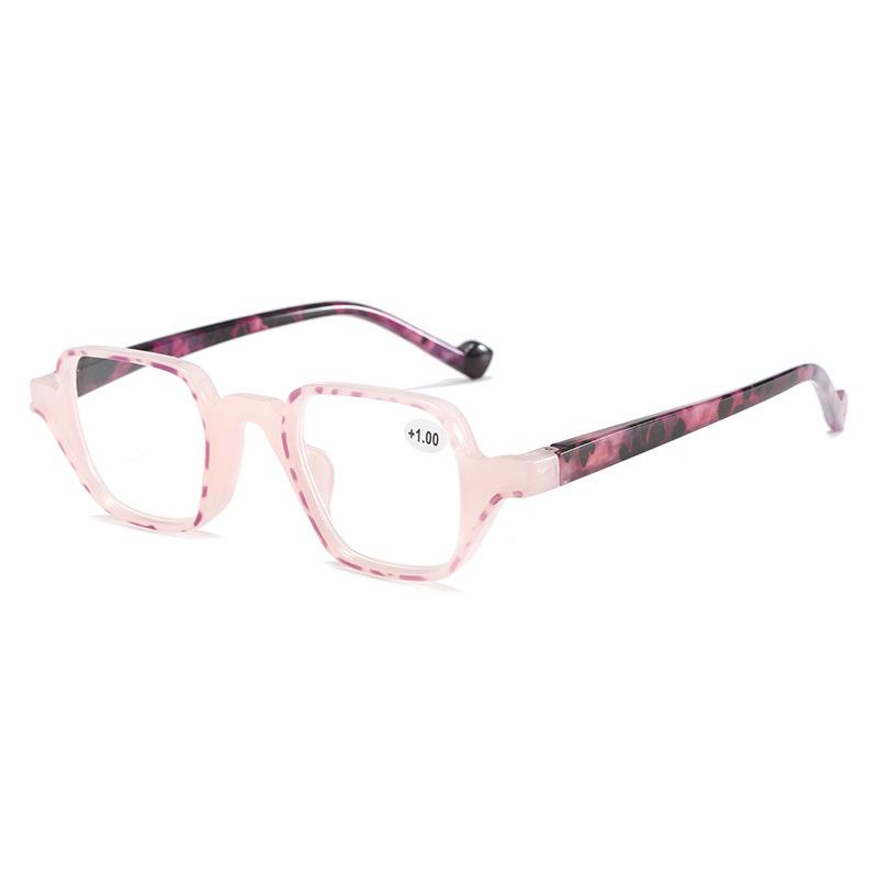 Stylish High-Definition Square Frame Reading Glasses for Seniors - Unisex European & American Design