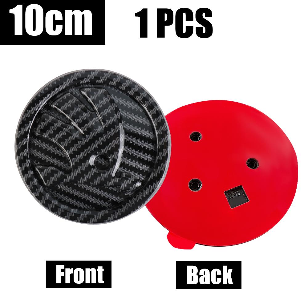 2026 Fierbinte 8/9/10cm Emblema Fibra de Carbon Capotă Față Mașină Autocolant Logo Portbagaj Spate Pentru Skoda Octavia Karoq Skoda S VII Fabia Kam