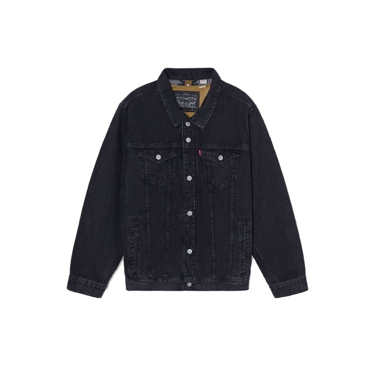Levis Removable Denim Jacket Down Coat Men jackets Black A3272-0000