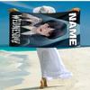 Personalized Customized Proof Beach Towel with Wednesday Addams Pattern - Soft, Absorbent,quick-drying,perfect Swimming,camping&bathing