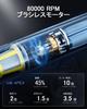 Fanttik Slim V8 Apex Handheld Car Vacuum 19000Pa Powerful Suction and Blowout 40 Minutes of Continuous Fast for and Keyboard Use Cleaner, Suction,