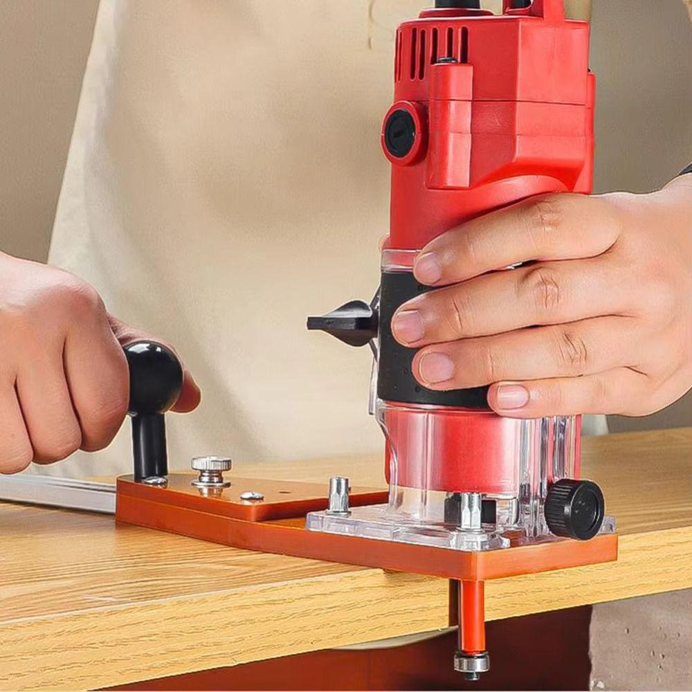 Adjustable Guide Circle Cutting Jig Fixing Bolts Router Circle Cutter  Indoor Work
