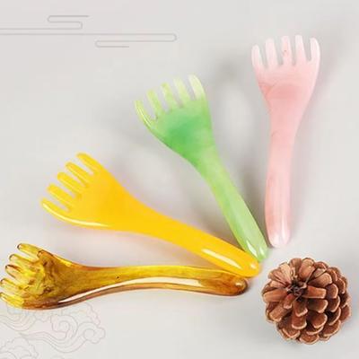 Head Massager Scalp Gua Sha For Body Neck Leg Massage Five-Claw Head Scraping Stick Massage Scraping Claw Massage Visage