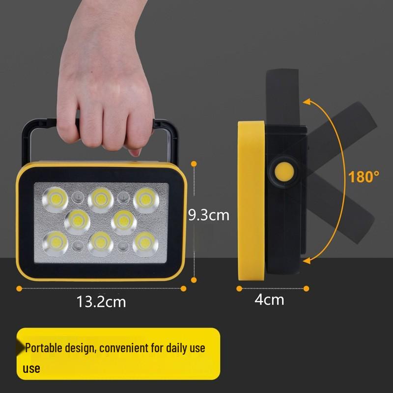 Rechargeable Magnetic LED Work Light - Outdoor Multifunctional Emergency & Auto Repair Lighting