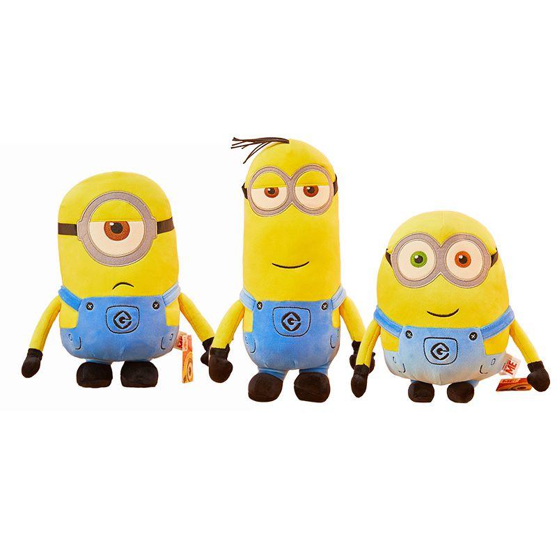 Despicable Me Minion Plush Toy Stuart Kevin And Bob Soft And Cute Children's Gift
