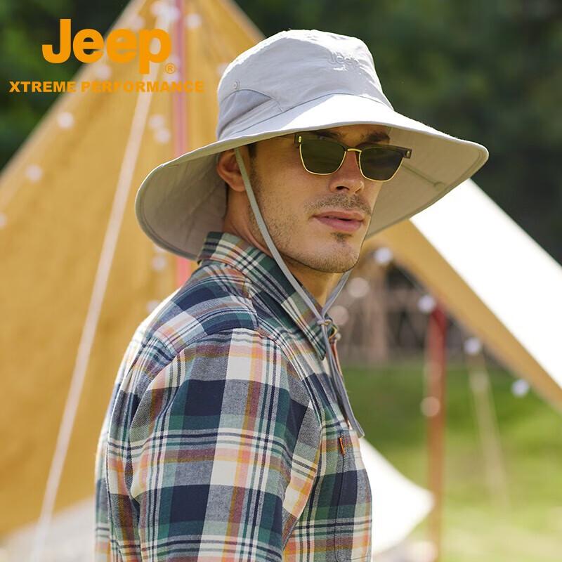 Jeep Outdoor Waterproof Breathable Sun Protection Bucket Hat