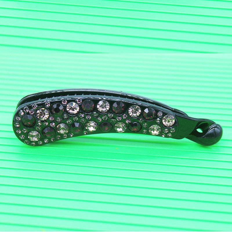 

Korean Anti-slip Banana Clip for Vertical Ponytails - Classic Small Fresh Elastic Hair Accessory