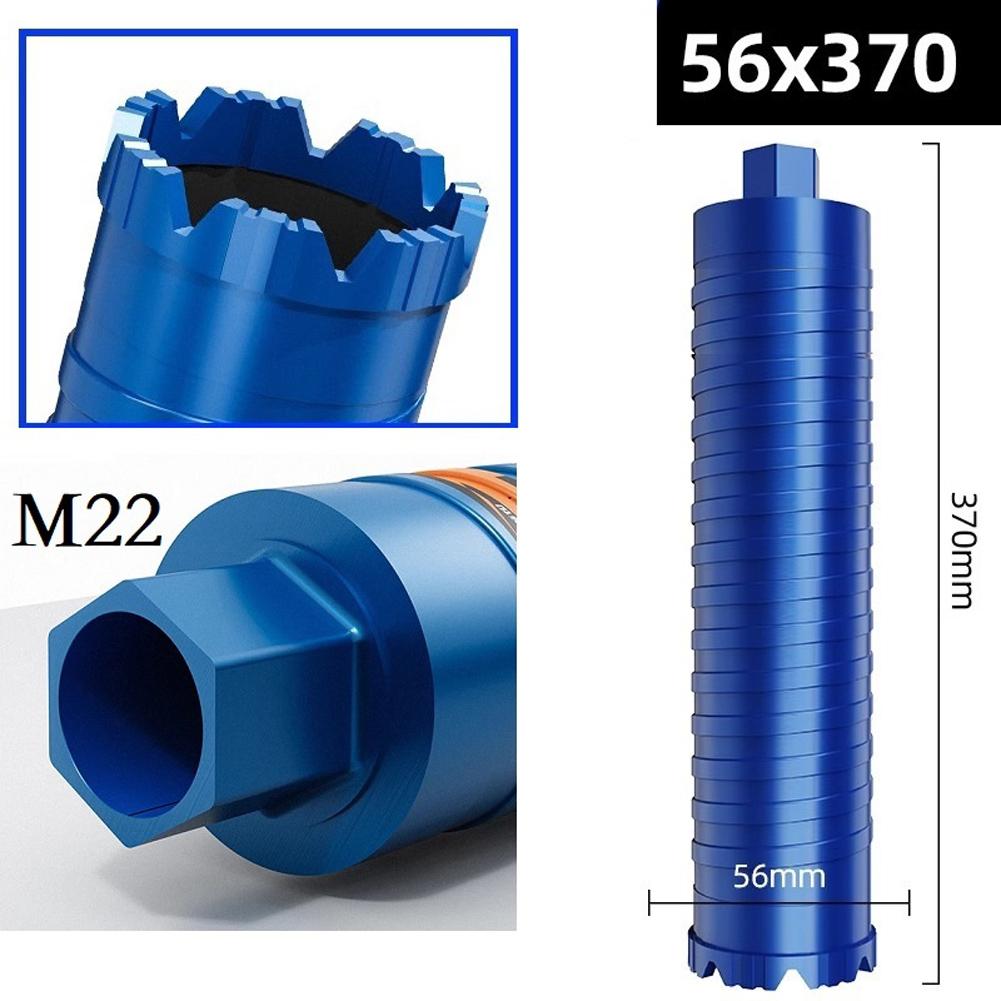 370mm Core Drill Hole Opener Drill Bit Dry Drilling Versatile Applications Wet Drilling Sturdy Material Superior Performance