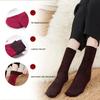 Unisex Mid-Calf Thermal Socks - 5 Pairs, Moisture-Wicking & Breathable for Winter