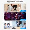 ASHATA Wireless Handheld Microphone Karaoke Mixer System UHF Dynamic 4-Channel Sound Conference Home Karaoke Singing