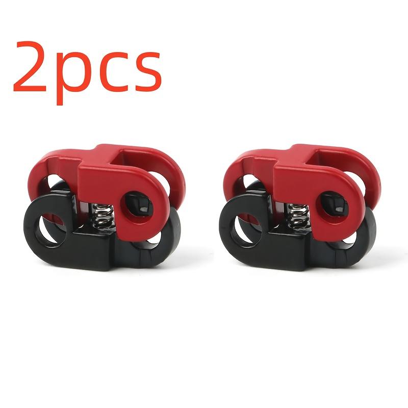 

2Pcs Spring Toggle Clips, Adjustable Cord Locks Are Perfect for Drawstrings, Shoelaces, And Bags, Featuring Durable Slider Stoppers