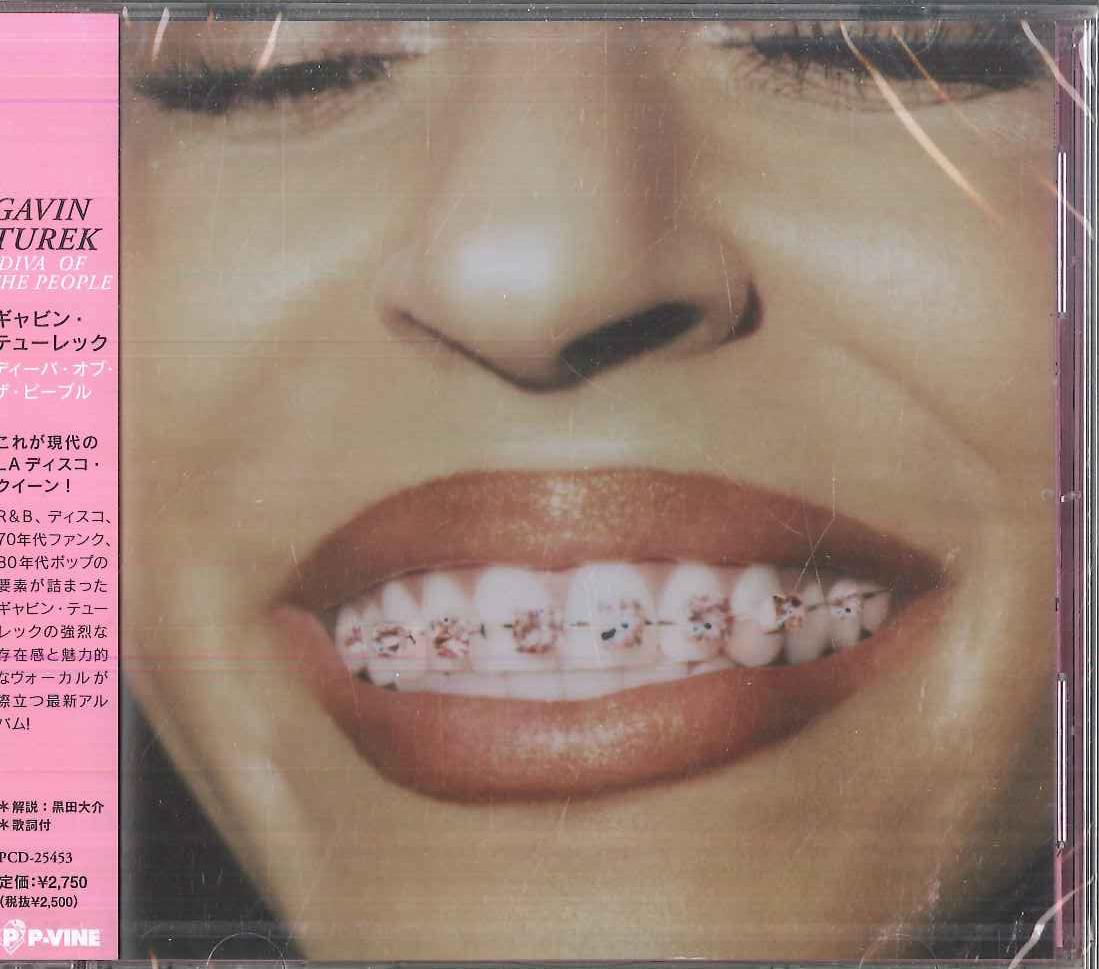 

CD GAVIN TUREK - Diva Of The People PCD25453 P-VINE RECORDS 2025 Japan Obi Soul/Funk