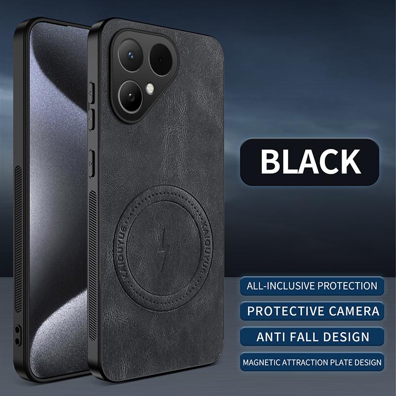 For Tecno Pova Curve 2/Tecno Pova Curve2 Case Simple Stylish Magnetic Suction Luxury PU Leather Skin-friendly Anti-drop Cover