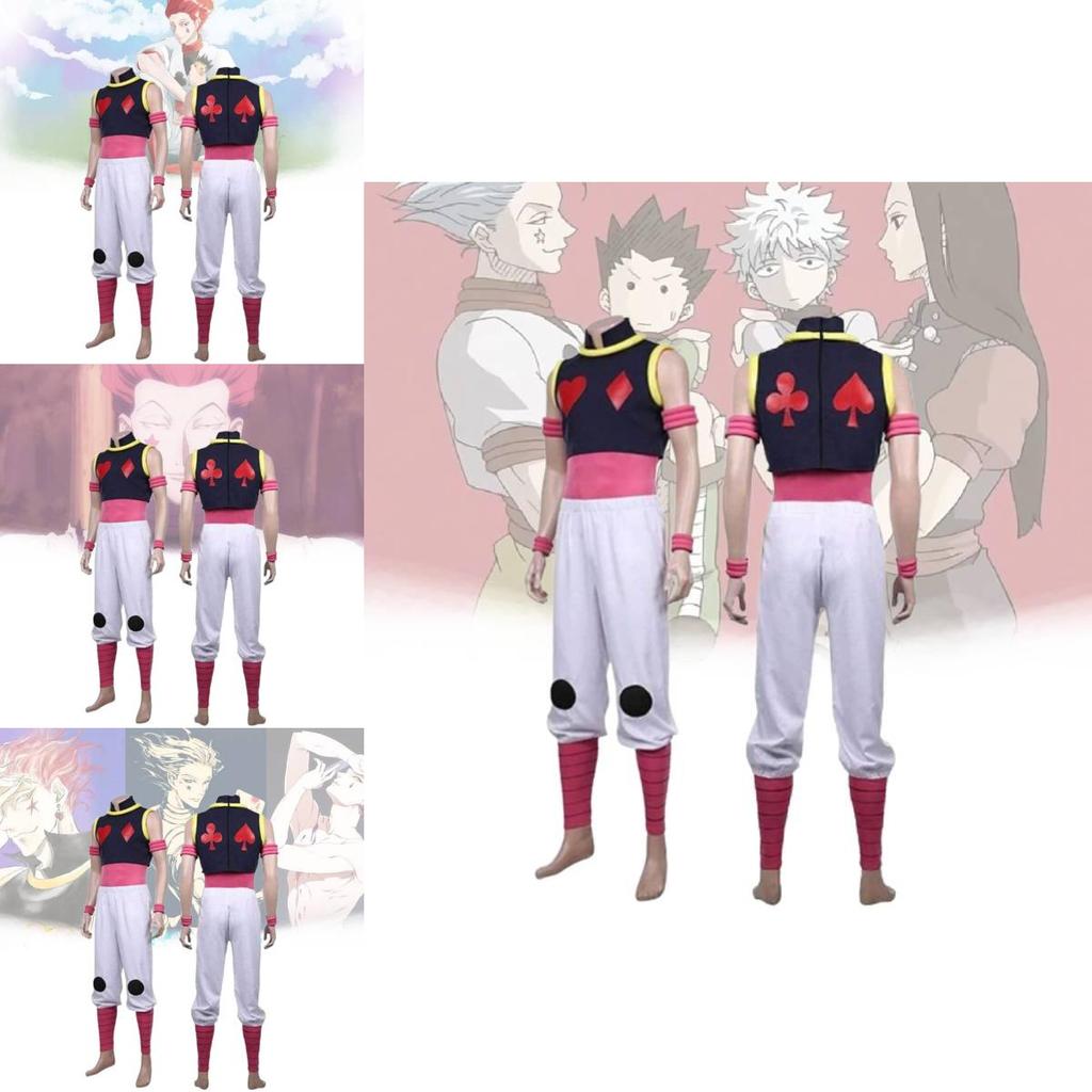 Halloween Stage Costume Full-time Hunter Hisoka Cosplay Clothing Wholesale