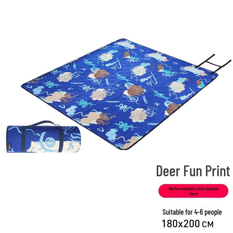 

MOBIGARDEN EX19663003 Outdoor Machine Washable Picnic Mat