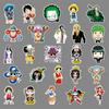 One Piece 50 Pcs Cartoon Anime Waterproof Decorative Stickers For Luggage Travel Case Car Guitar Phone Laptop Skateboard