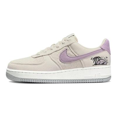 Air Force 1 07 SE Next Nature Sun Club - Light Orewood Brown Women Sneakers Cream Amethyst-Wave Black DJ9944-101