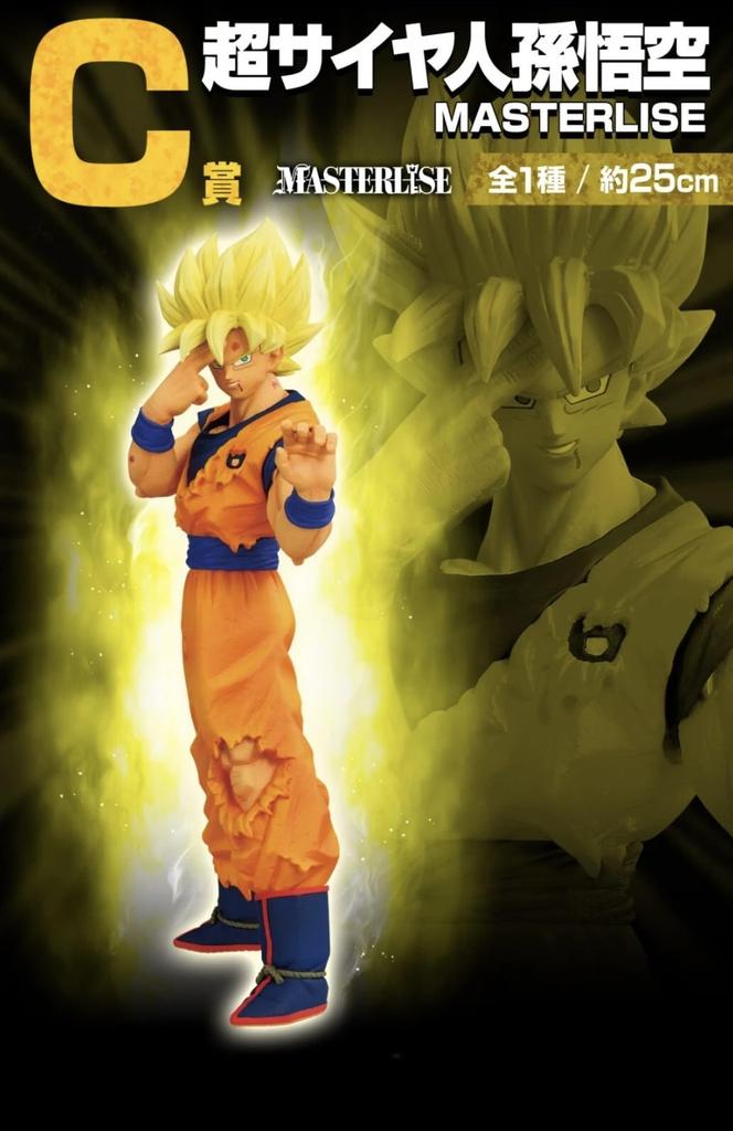 Ichiban Kuji Prize Super Saiyan Son Goku MASTERLISE Figure C