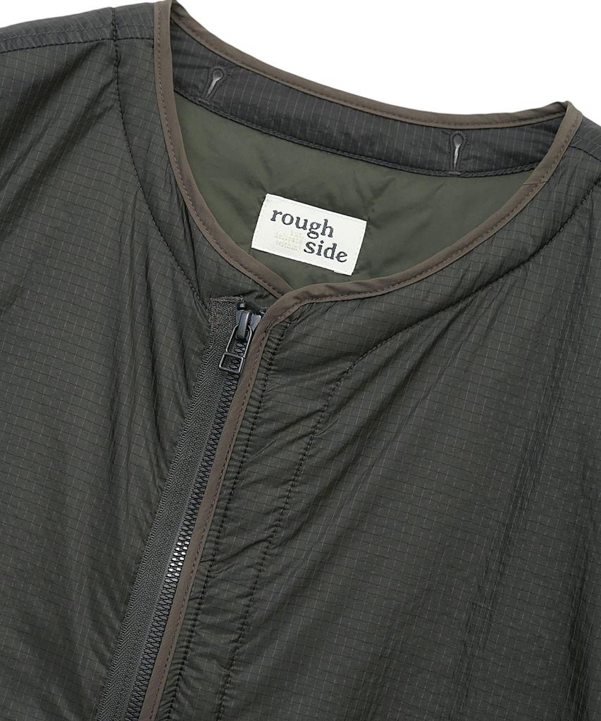 Roughside Insulation Cardigan Dark Olive
