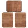 3Pcs Sofa Armrest Cover with Side Storage Pockets Soft Non Slip Four Seasons Sofa Arm Protector Recliner Chair