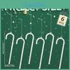 Christmas Acrylic Snowflake Ornaments With Colorful Ice Cones For Holiday Tree Decor