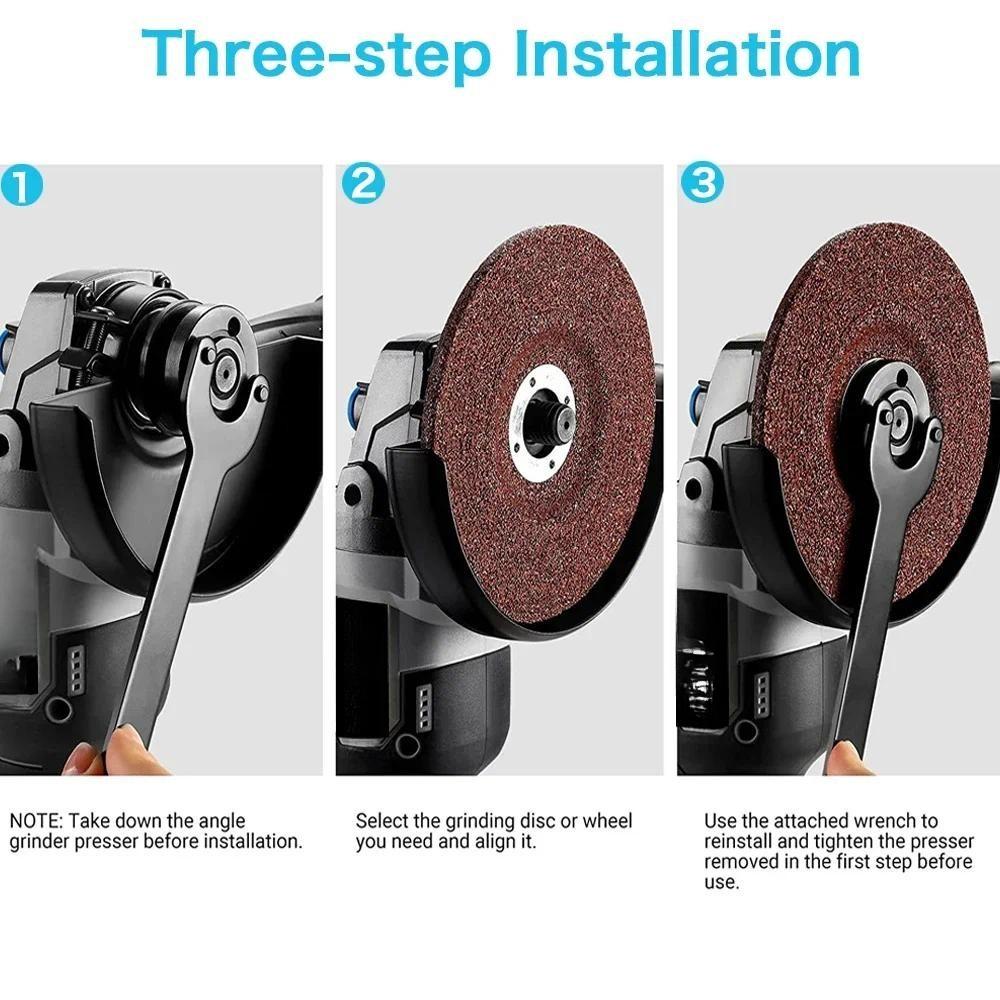 125mm Brushless Angle Grinder Cordless Polishing And Grinding Machine Portable Cutting Power Tool