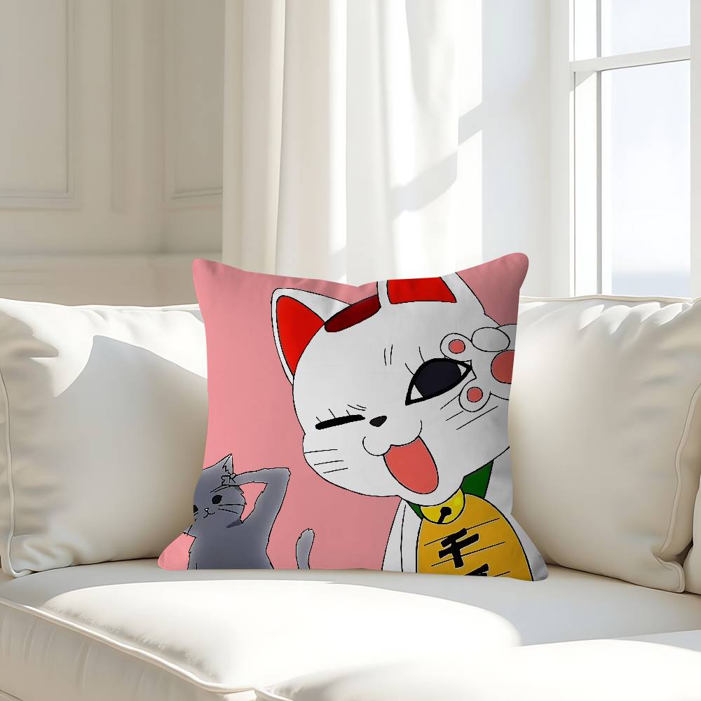 T-Turbo Anime OmaS Kissenbezug Abnehmbar Waschbar Kissenbezug – Ganzjahresweichleinen